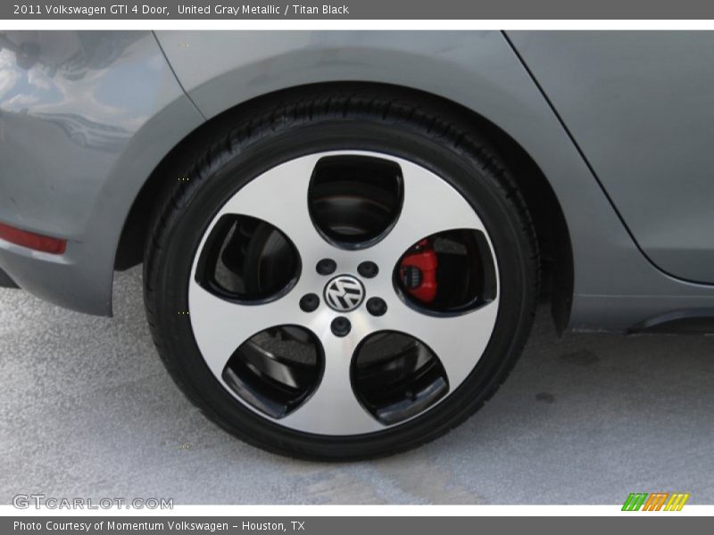 United Gray Metallic / Titan Black 2011 Volkswagen GTI 4 Door