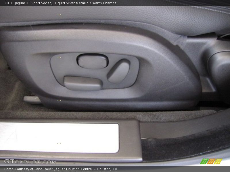 Liquid Silver Metallic / Warm Charcoal 2010 Jaguar XF Sport Sedan