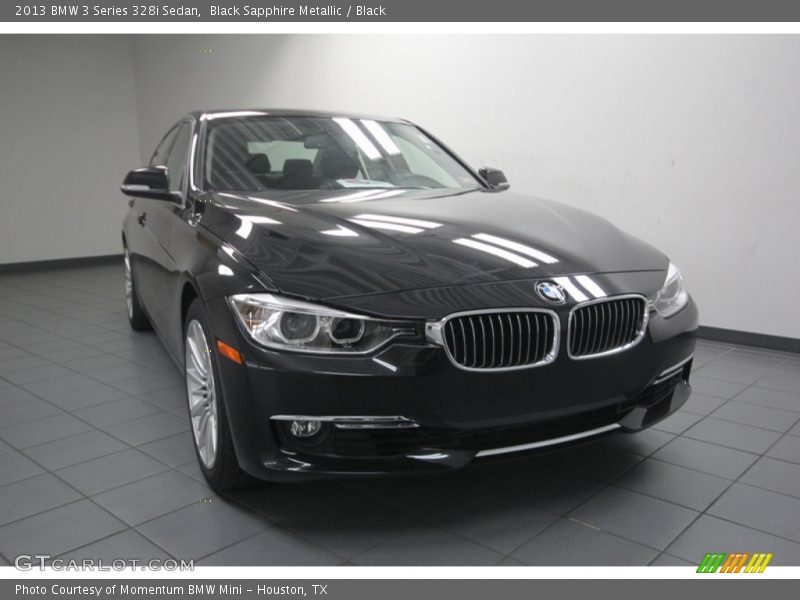 Black Sapphire Metallic / Black 2013 BMW 3 Series 328i Sedan