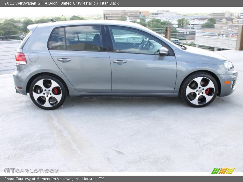 United Gray Metallic / Titan Black 2011 Volkswagen GTI 4 Door