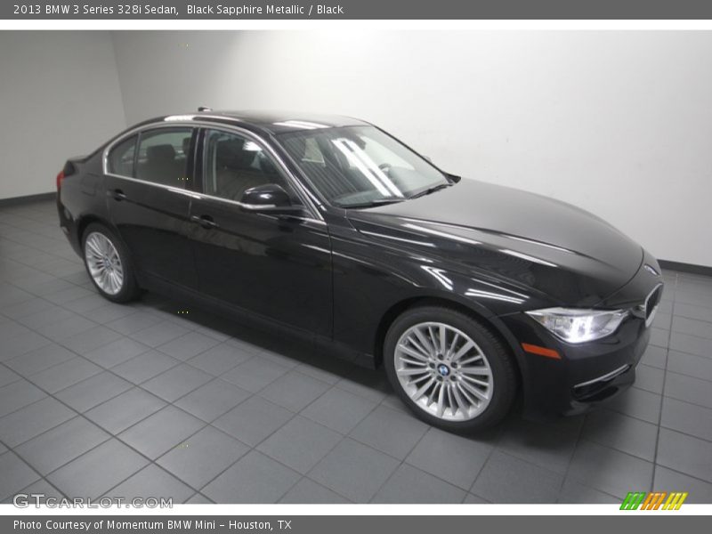 Black Sapphire Metallic / Black 2013 BMW 3 Series 328i Sedan