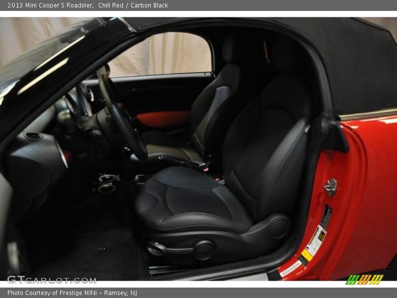 Chili Red / Carbon Black 2013 Mini Cooper S Roadster