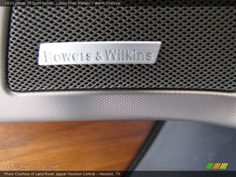 Liquid Silver Metallic / Warm Charcoal 2010 Jaguar XF Sport Sedan