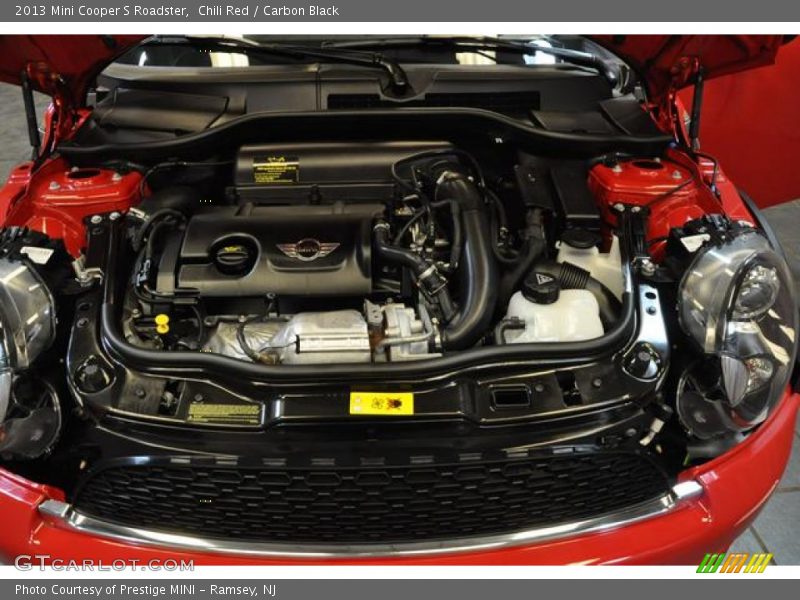 Chili Red / Carbon Black 2013 Mini Cooper S Roadster