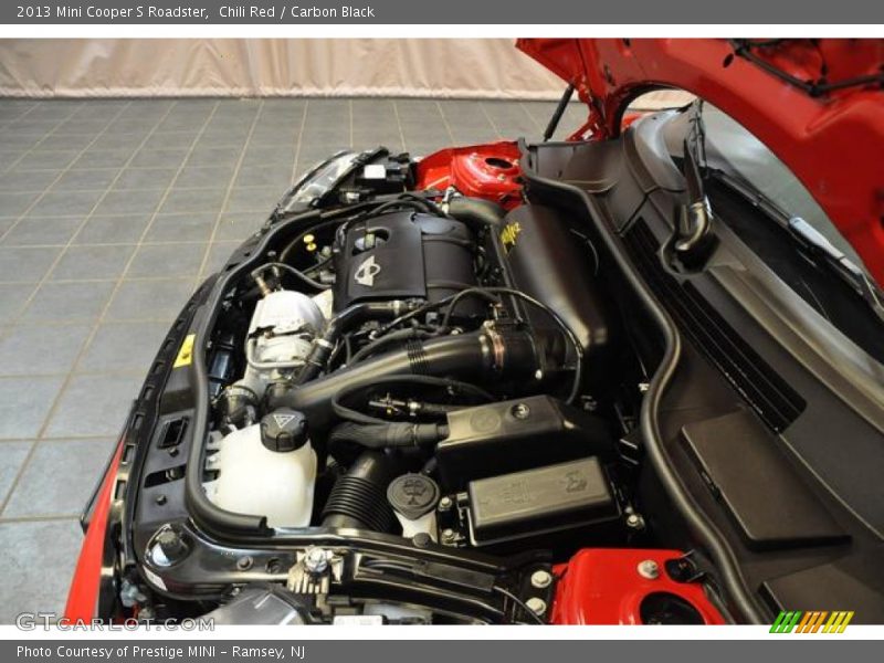 Chili Red / Carbon Black 2013 Mini Cooper S Roadster