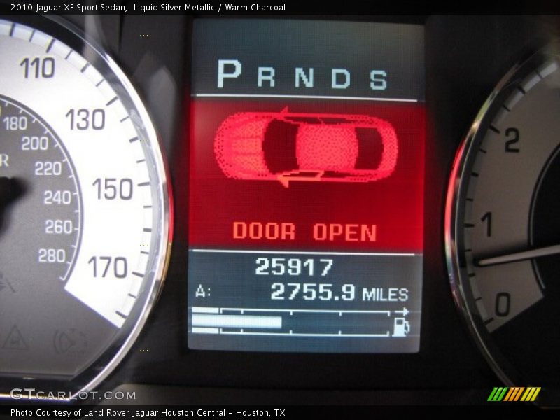 Liquid Silver Metallic / Warm Charcoal 2010 Jaguar XF Sport Sedan