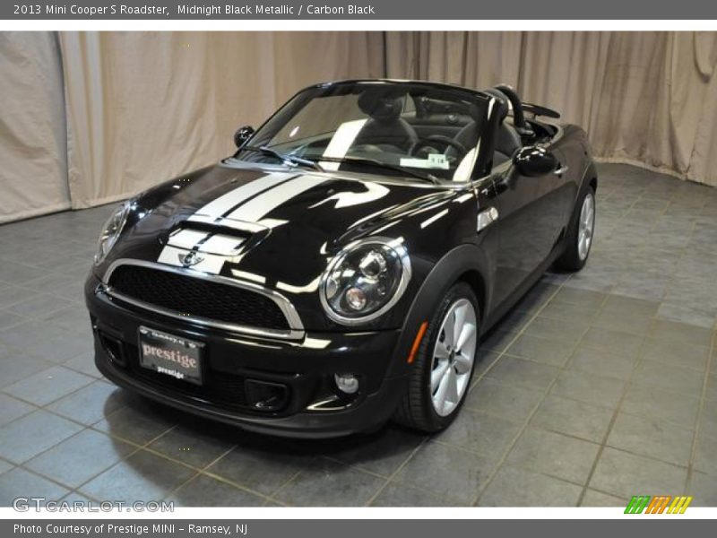 Midnight Black Metallic / Carbon Black 2013 Mini Cooper S Roadster