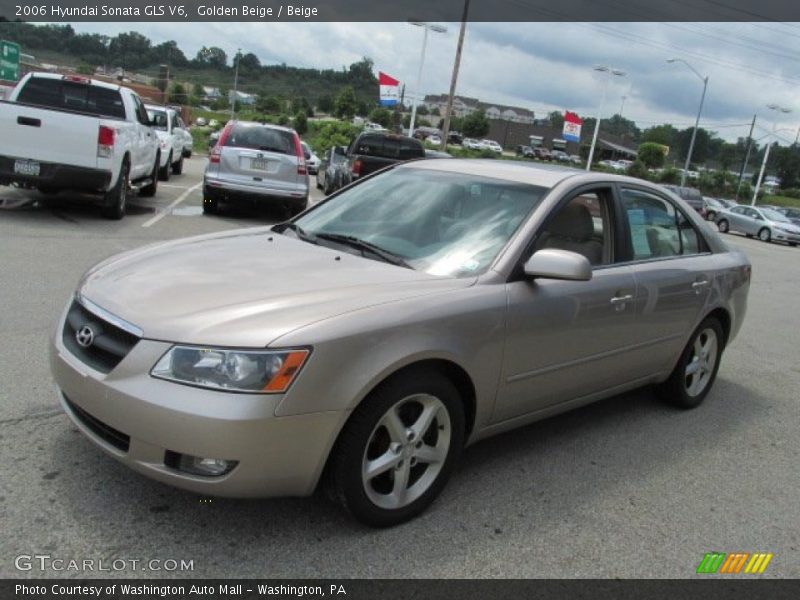 Golden Beige / Beige 2006 Hyundai Sonata GLS V6