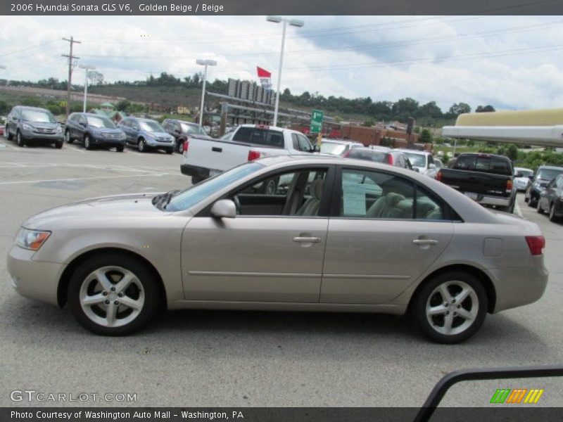 Golden Beige / Beige 2006 Hyundai Sonata GLS V6