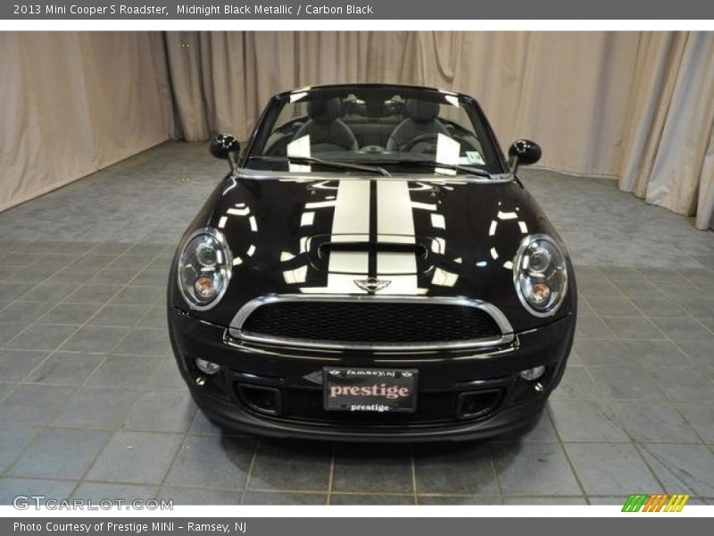 Midnight Black Metallic / Carbon Black 2013 Mini Cooper S Roadster