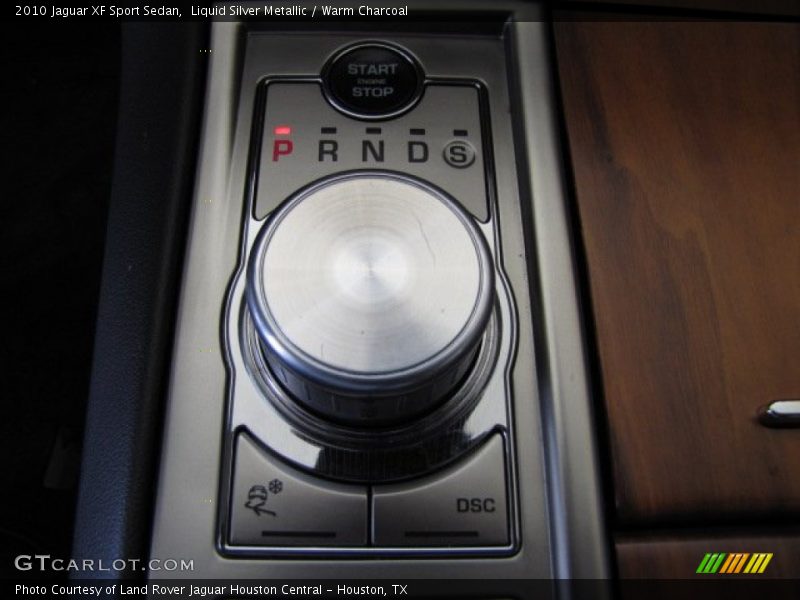 Liquid Silver Metallic / Warm Charcoal 2010 Jaguar XF Sport Sedan