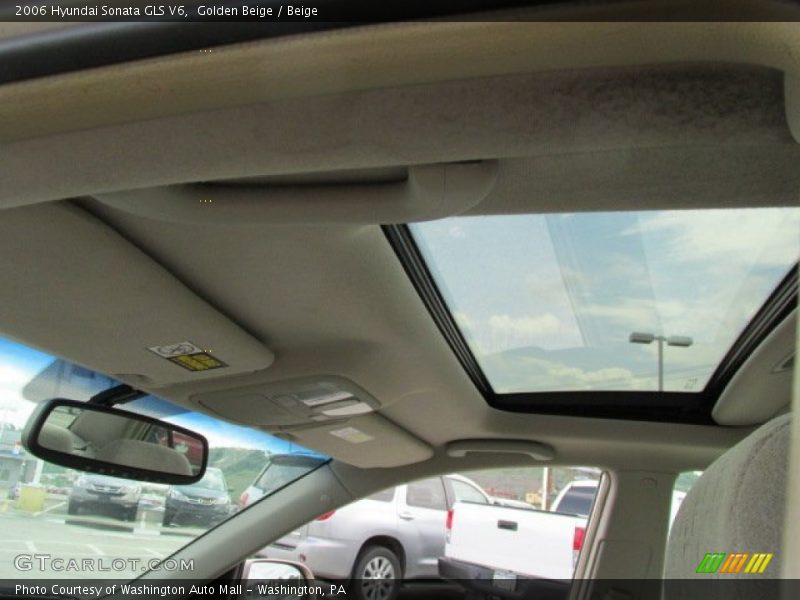 Golden Beige / Beige 2006 Hyundai Sonata GLS V6