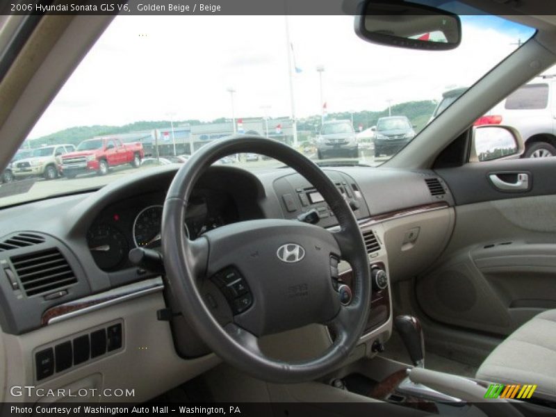 Golden Beige / Beige 2006 Hyundai Sonata GLS V6
