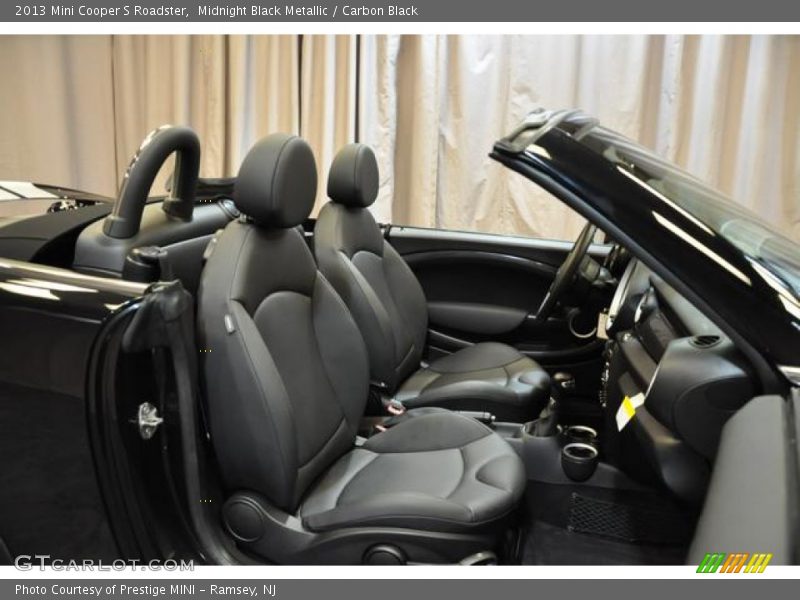 Midnight Black Metallic / Carbon Black 2013 Mini Cooper S Roadster