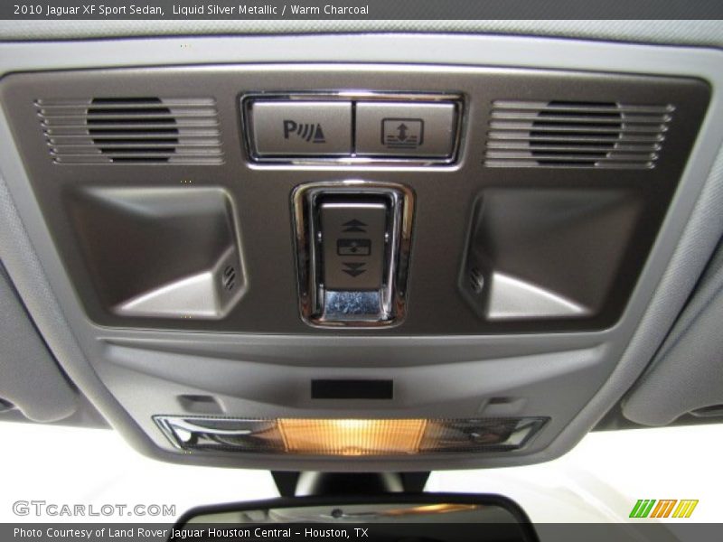 Liquid Silver Metallic / Warm Charcoal 2010 Jaguar XF Sport Sedan