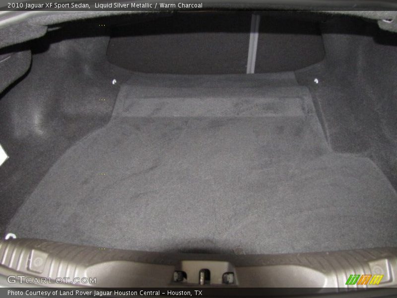 Liquid Silver Metallic / Warm Charcoal 2010 Jaguar XF Sport Sedan