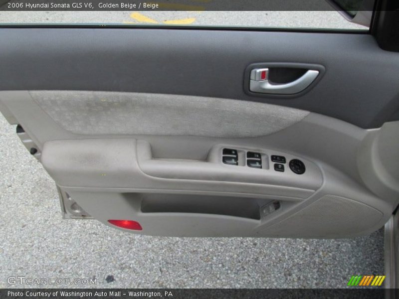 Golden Beige / Beige 2006 Hyundai Sonata GLS V6