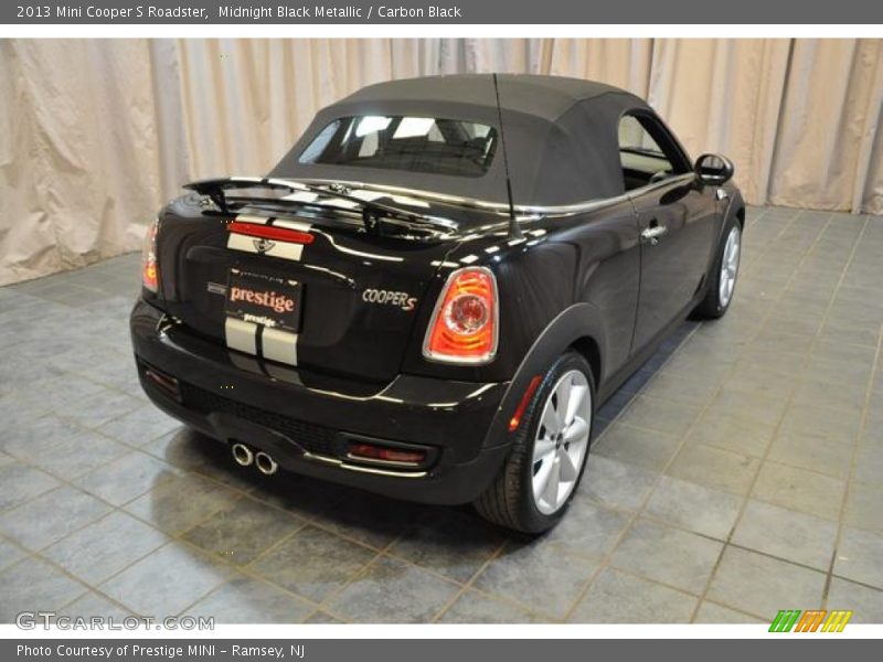 Midnight Black Metallic / Carbon Black 2013 Mini Cooper S Roadster