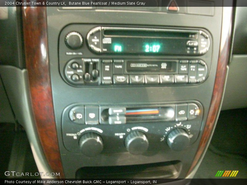 Butane Blue Pearlcoat / Medium Slate Gray 2004 Chrysler Town & Country LX