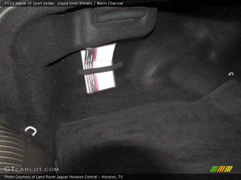 Liquid Silver Metallic / Warm Charcoal 2010 Jaguar XF Sport Sedan