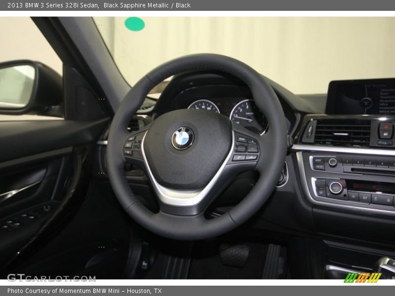 Black Sapphire Metallic / Black 2013 BMW 3 Series 328i Sedan