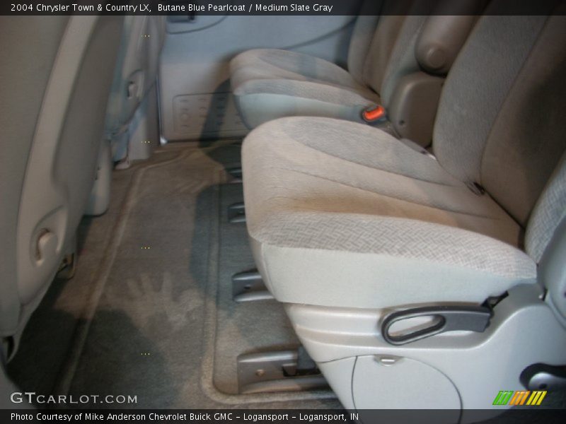 Butane Blue Pearlcoat / Medium Slate Gray 2004 Chrysler Town & Country LX