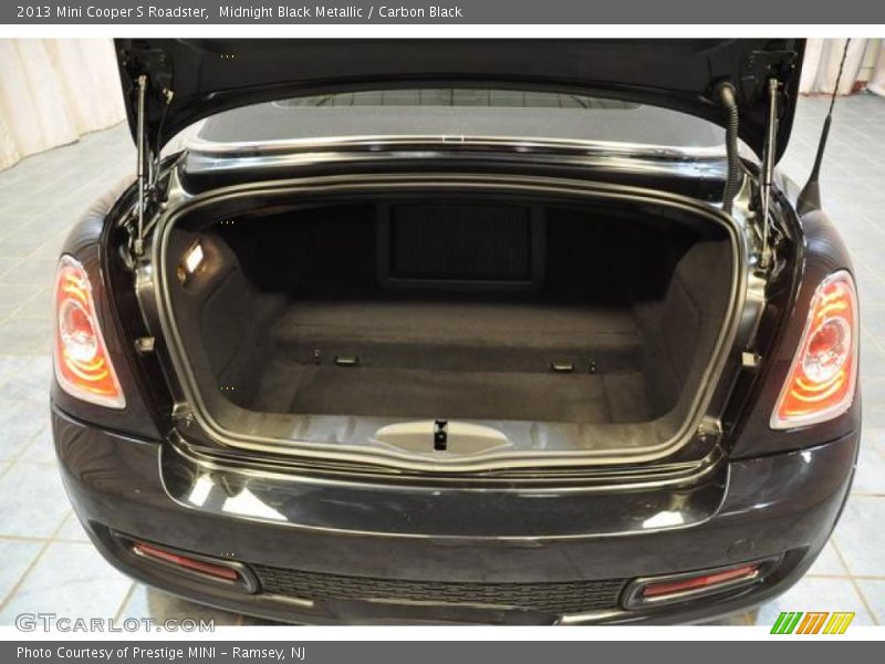 Midnight Black Metallic / Carbon Black 2013 Mini Cooper S Roadster