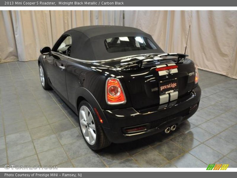 Midnight Black Metallic / Carbon Black 2013 Mini Cooper S Roadster