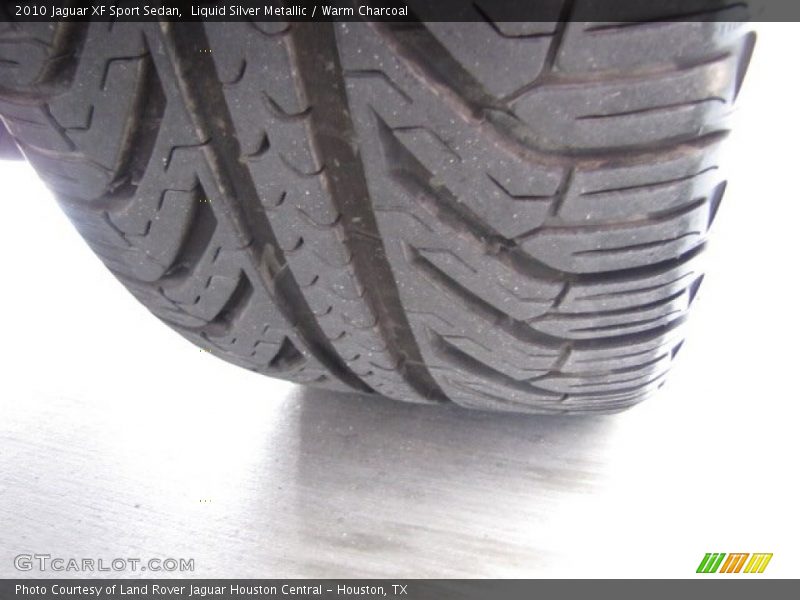 Liquid Silver Metallic / Warm Charcoal 2010 Jaguar XF Sport Sedan
