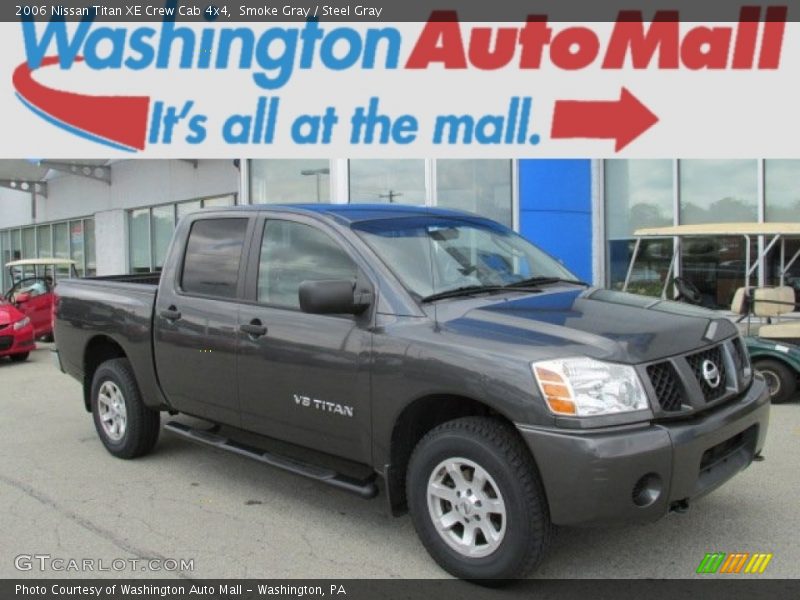 Smoke Gray / Steel Gray 2006 Nissan Titan XE Crew Cab 4x4