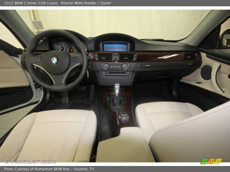 Mineral White Metallic / Oyster 2013 BMW 3 Series 328i Coupe