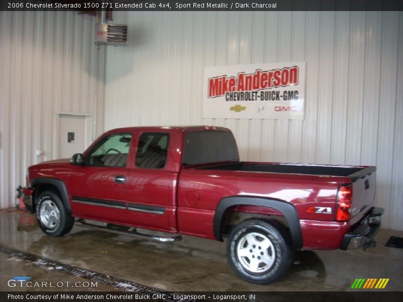 Sport Red Metallic / Dark Charcoal 2006 Chevrolet Silverado 1500 Z71 Extended Cab 4x4