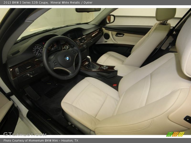 Mineral White Metallic / Oyster 2013 BMW 3 Series 328i Coupe