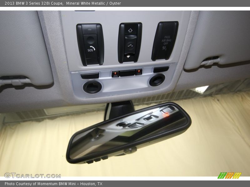 Mineral White Metallic / Oyster 2013 BMW 3 Series 328i Coupe