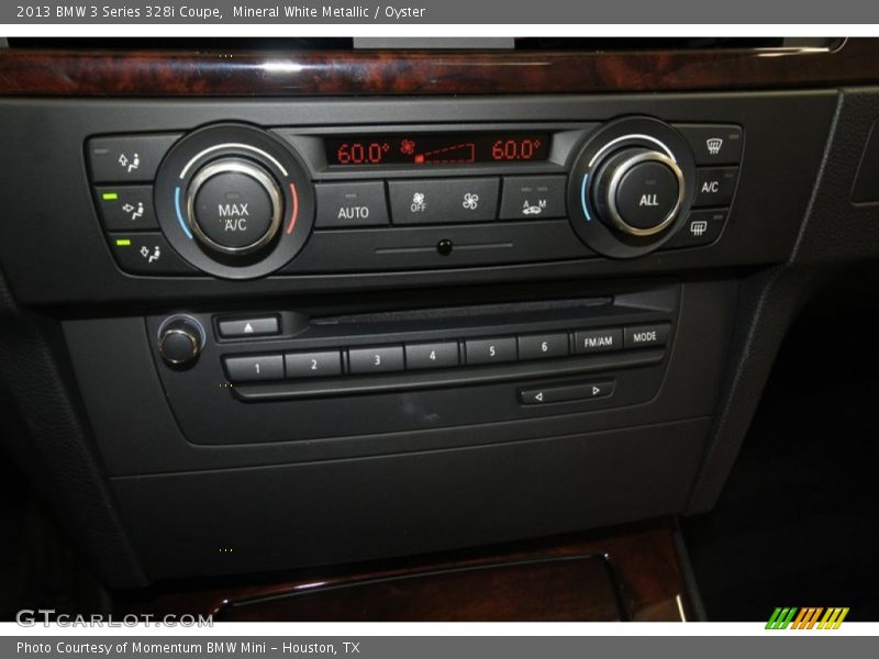 Mineral White Metallic / Oyster 2013 BMW 3 Series 328i Coupe