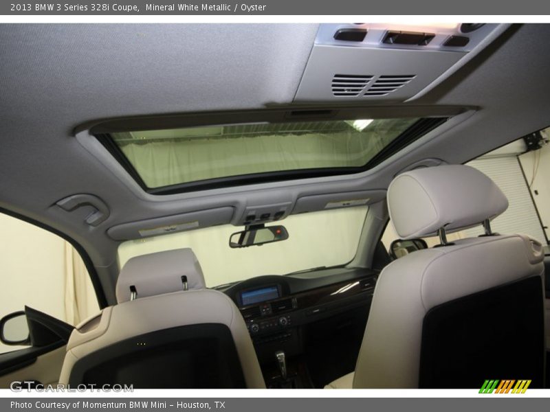 Mineral White Metallic / Oyster 2013 BMW 3 Series 328i Coupe