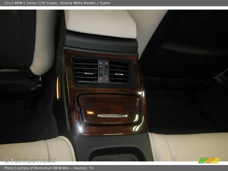 Mineral White Metallic / Oyster 2013 BMW 3 Series 328i Coupe