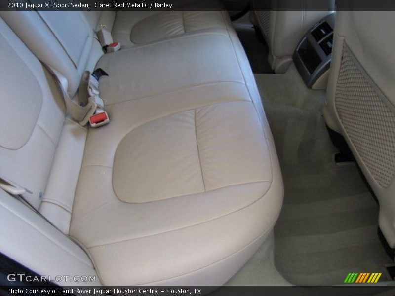 Claret Red Metallic / Barley 2010 Jaguar XF Sport Sedan