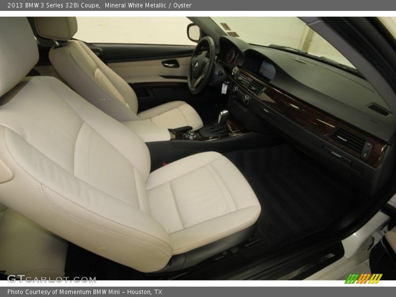 Mineral White Metallic / Oyster 2013 BMW 3 Series 328i Coupe
