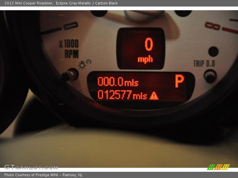 Eclipse Gray Metallic / Carbon Black 2013 Mini Cooper Roadster