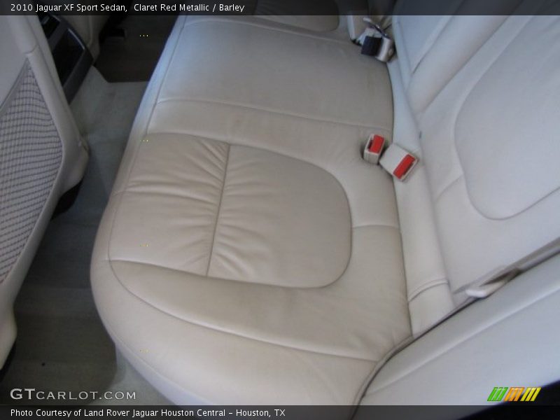 Claret Red Metallic / Barley 2010 Jaguar XF Sport Sedan
