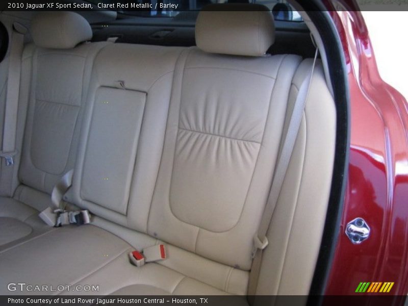 Claret Red Metallic / Barley 2010 Jaguar XF Sport Sedan