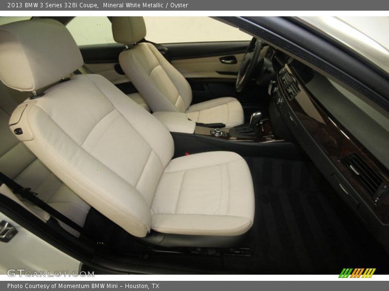 Mineral White Metallic / Oyster 2013 BMW 3 Series 328i Coupe