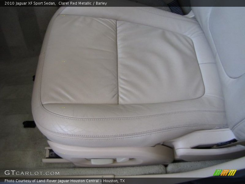 Claret Red Metallic / Barley 2010 Jaguar XF Sport Sedan