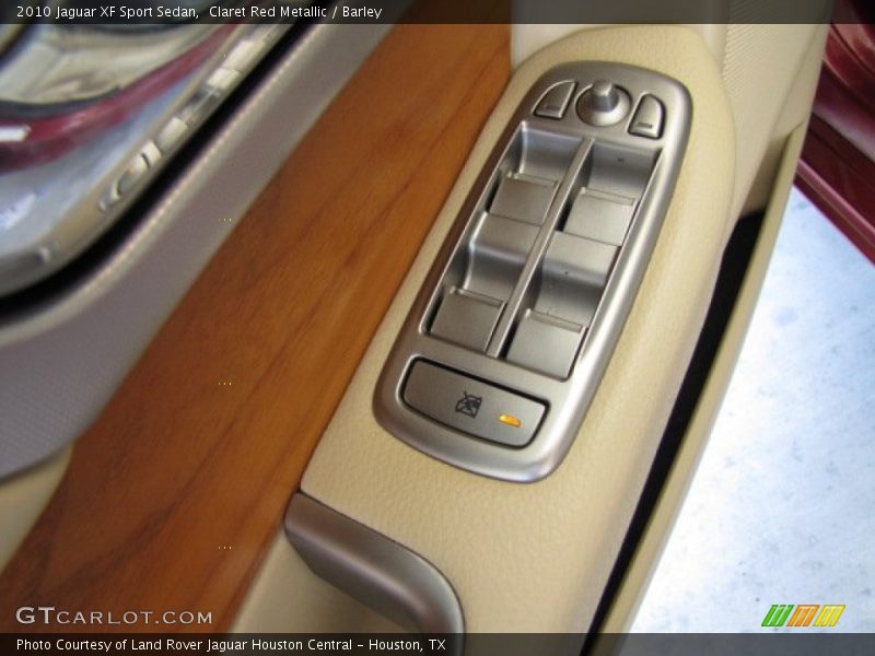 Claret Red Metallic / Barley 2010 Jaguar XF Sport Sedan