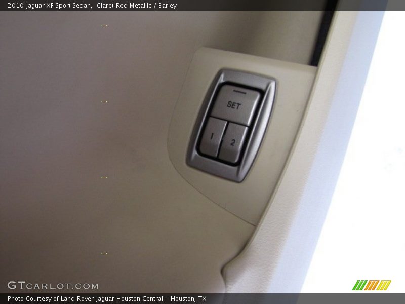 Claret Red Metallic / Barley 2010 Jaguar XF Sport Sedan