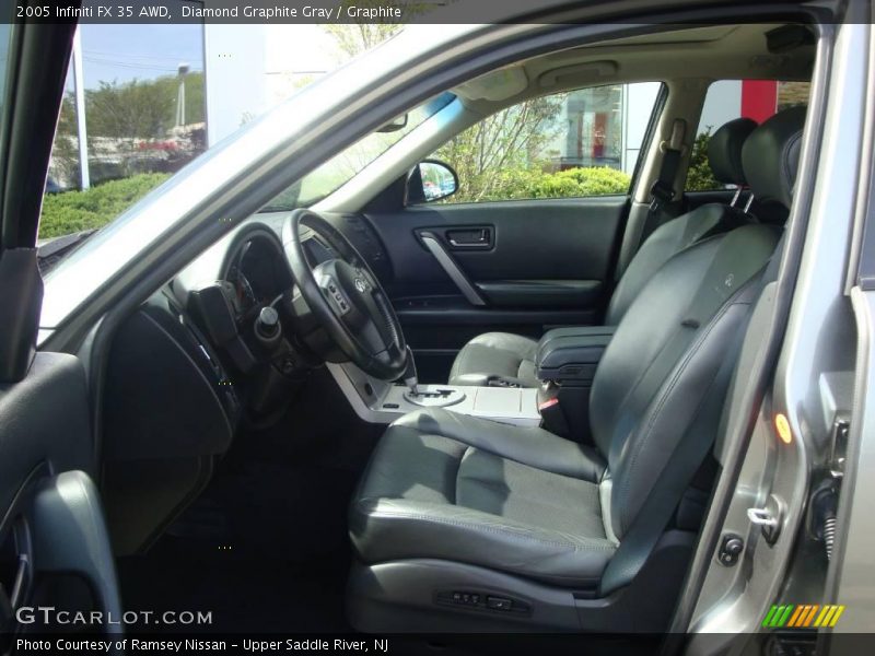 Diamond Graphite Gray / Graphite 2005 Infiniti FX 35 AWD