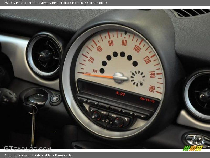 Midnight Black Metallic / Carbon Black 2013 Mini Cooper Roadster