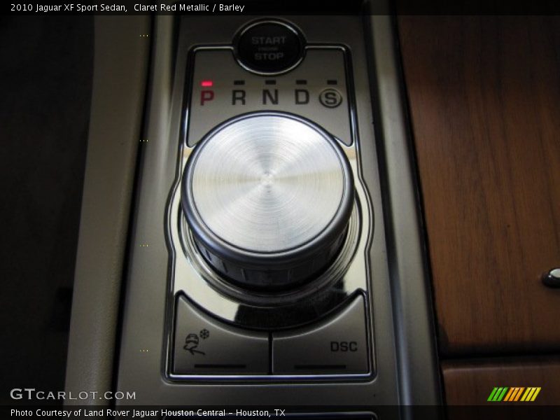 Claret Red Metallic / Barley 2010 Jaguar XF Sport Sedan