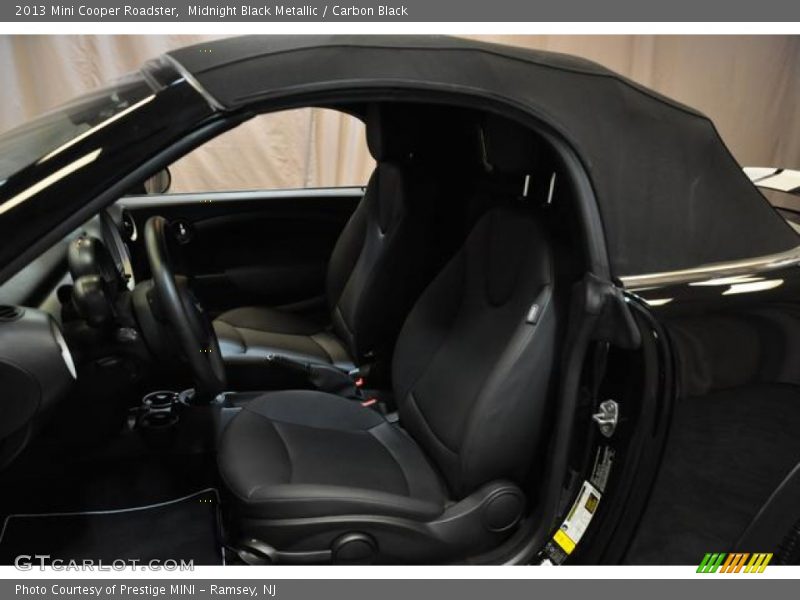 Midnight Black Metallic / Carbon Black 2013 Mini Cooper Roadster